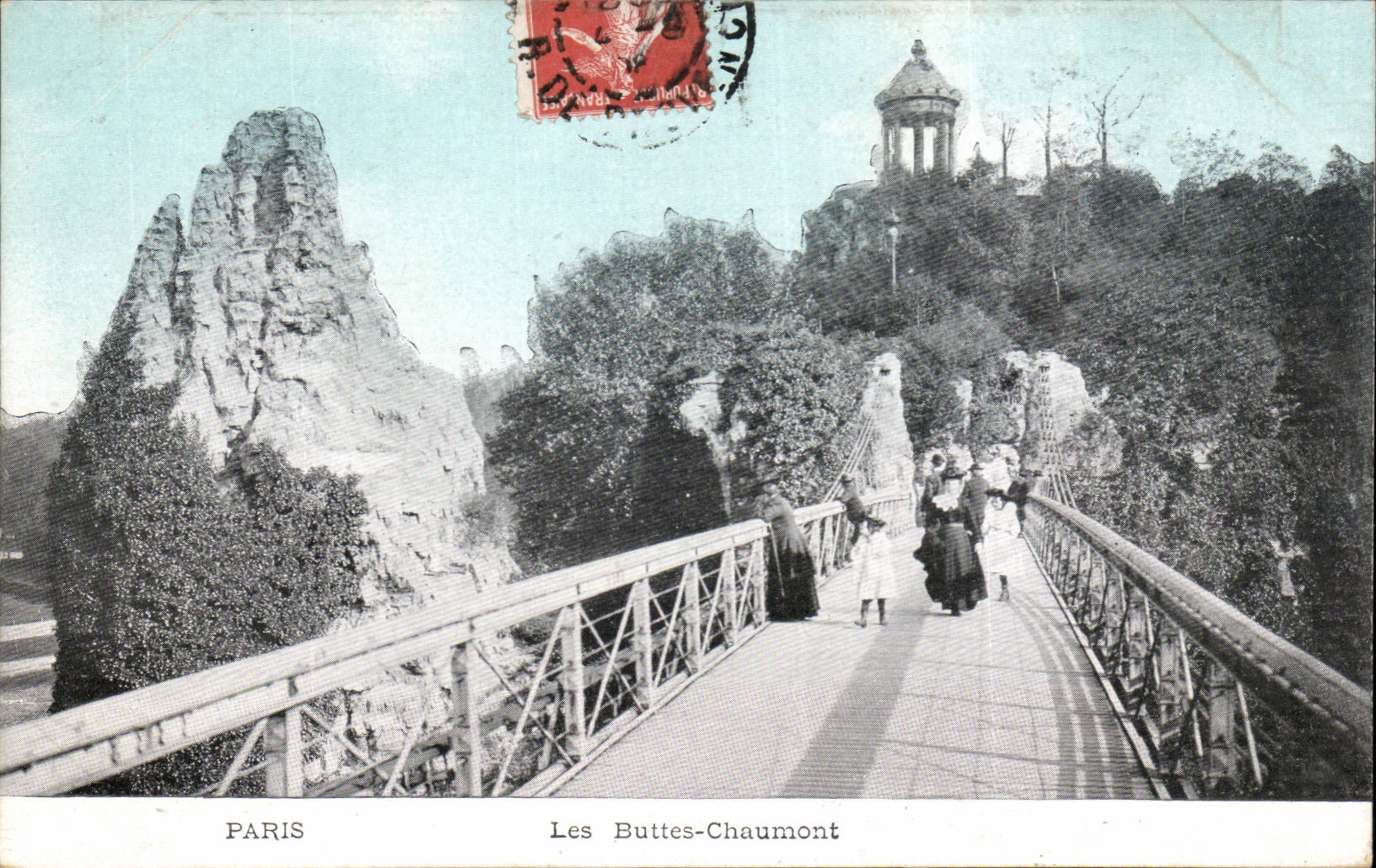 Paris CPA Buttes Chaumont