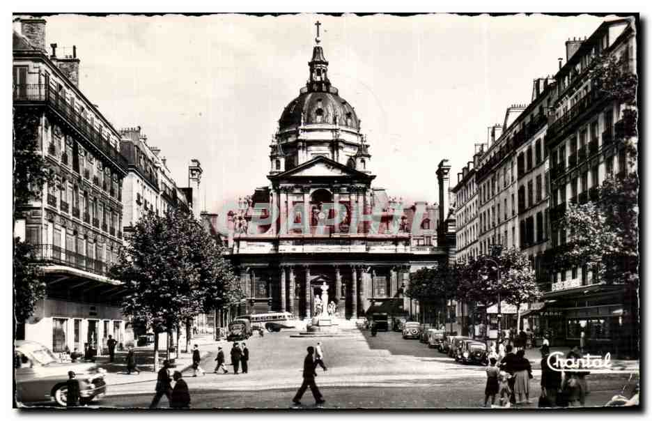 Paris CPA Eglise de la Sorbonne