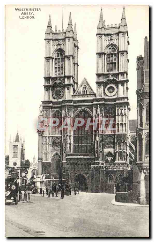 CPA Great Britain London Londres Westminster Abbey