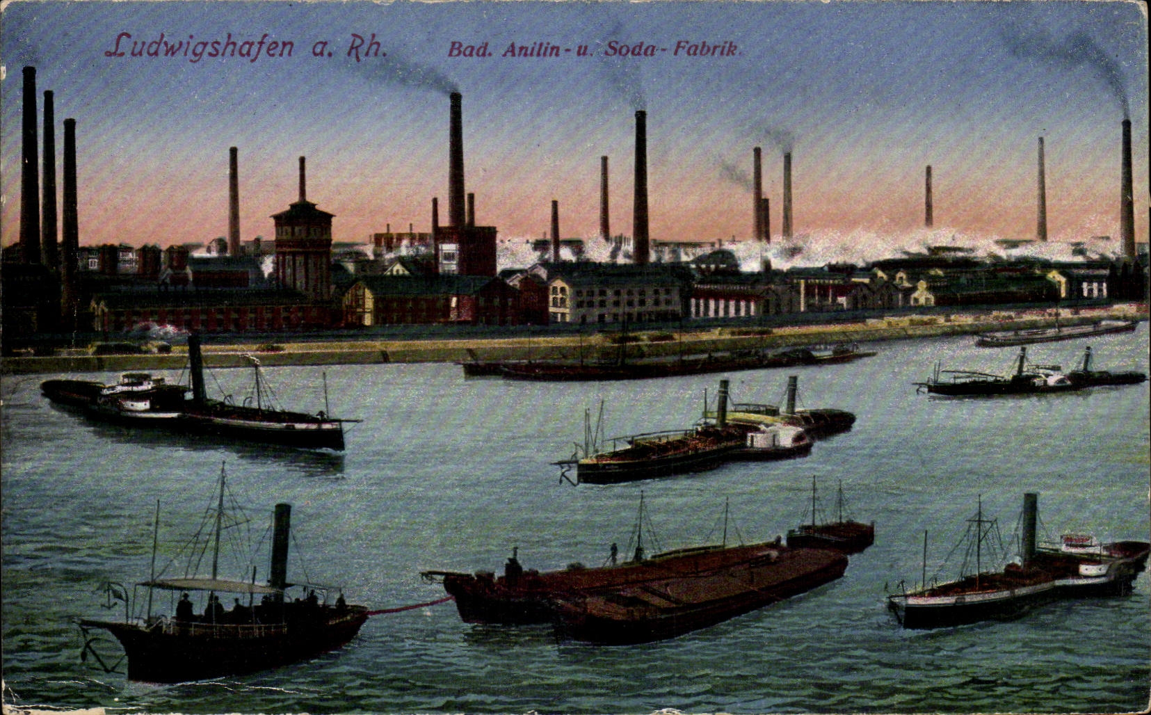 Ludwigshafen a. Rh. — Bad. Anilin- u. Soda-Fabrik — éditeur inconnu
