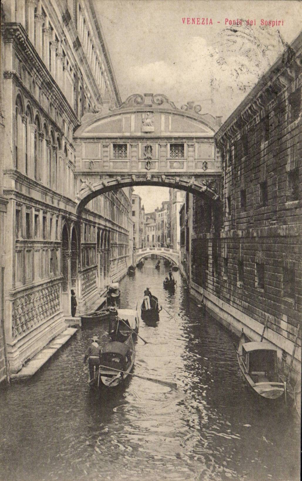 CPA Italie Italia Venezia Ponte del Sospiri