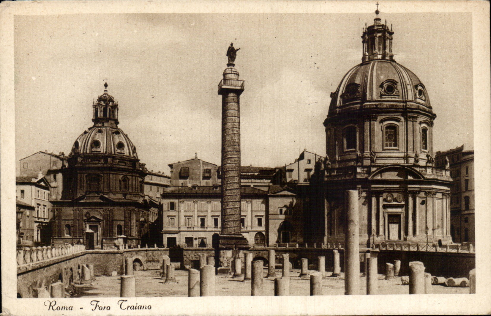 CPA Italie Italia Roma Foro Romano