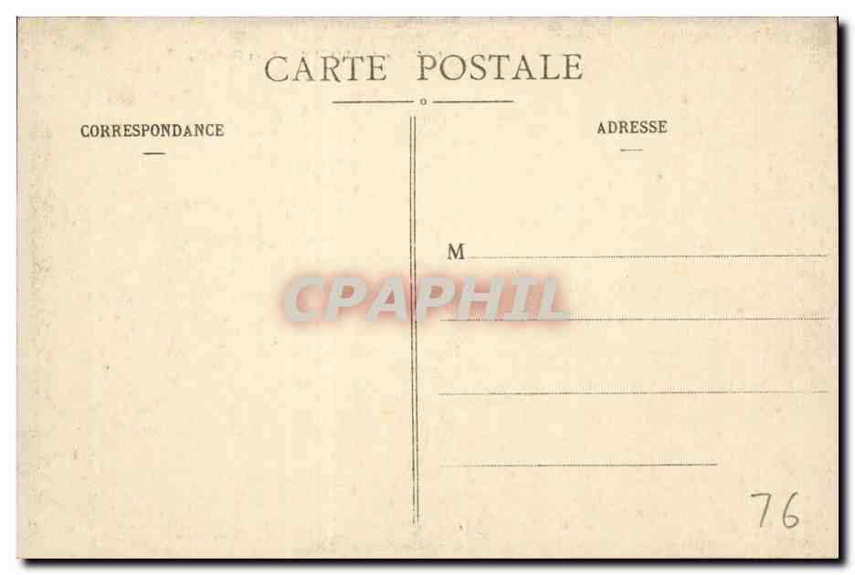 CPA Rouen Pont Corneille — Verso