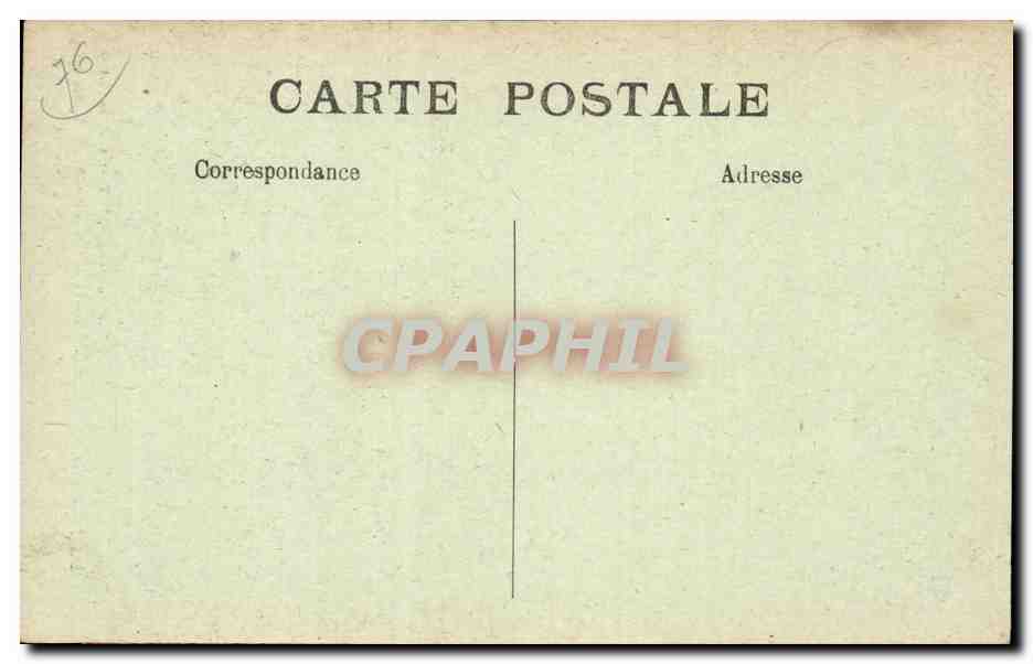 CPA Abbaye de St Wandrille Vue prise du cloitre sur la cour interieure — Rückseite