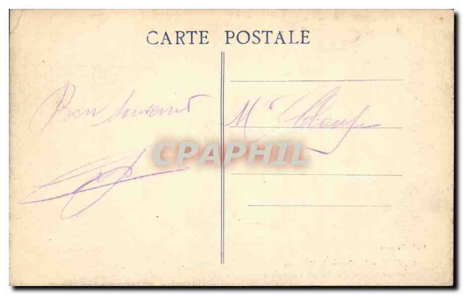 CPA Gex Le creux de l'Euvers Les combes et les portes sarrasines — Rückseite