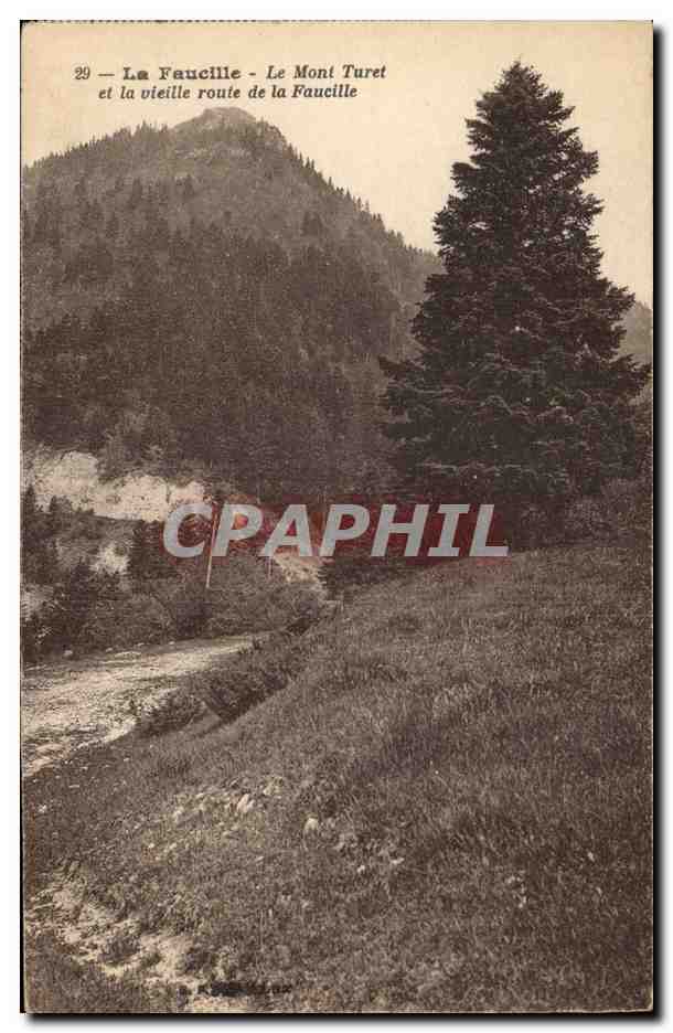 La Faucille - Le Mont Turet — la vieille route de la Faucille — éditeur : CATALA PÉRÈZ, n°29