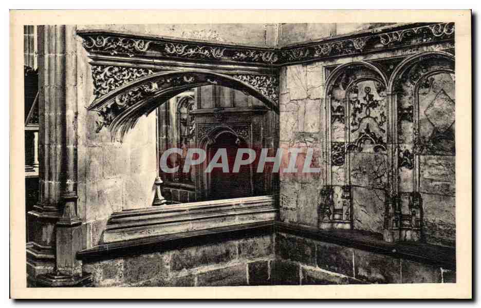Église de Brou (Ain) — Les Oratoires de Marguerite d'Au-triche — Serv. Commercial Monuments Historiques, Paris