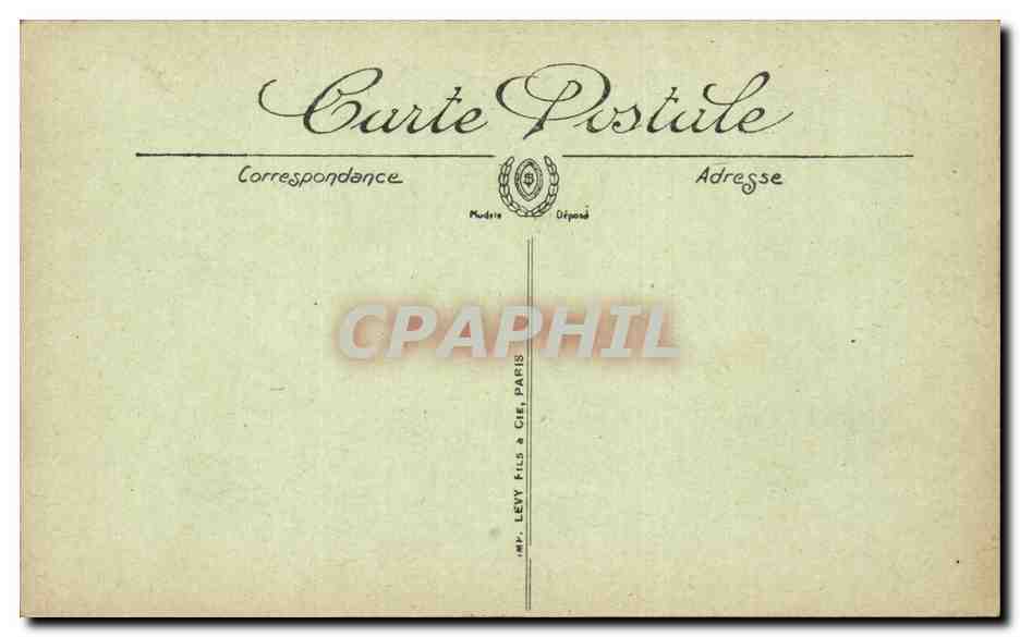 Abbeville — L'Église St-Vulfran vue à vol d'oiseau — LL, n°190 — Rückseite