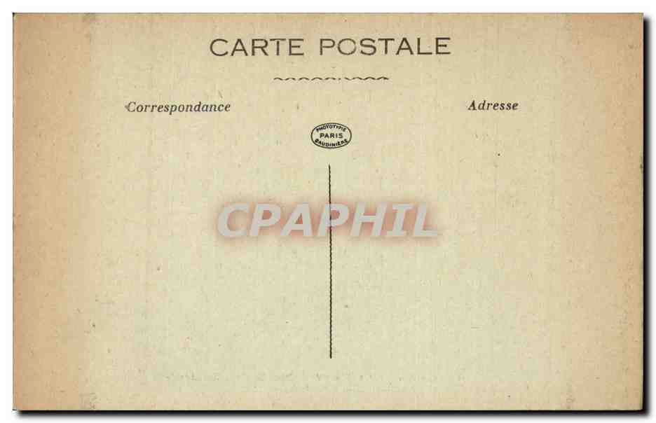 CPA Cathedrale d'Amiens Bombardement Chapelle  — Rückseite