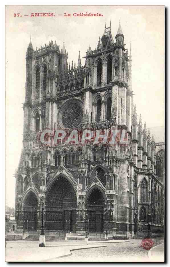 CPA Amiens Cathedrale