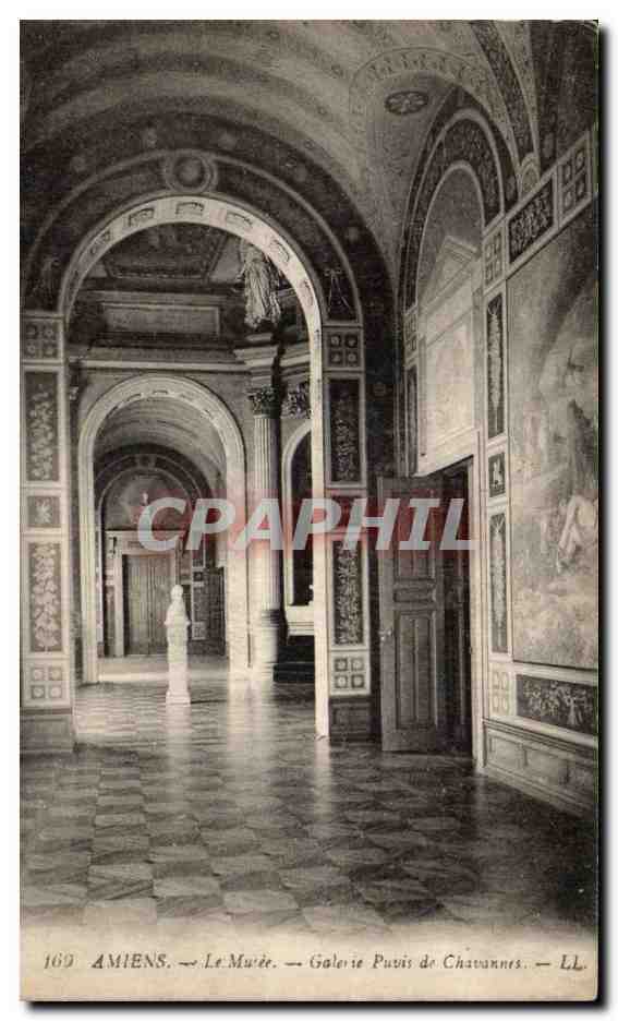 CPA Amiens Le musee Galerie Puvis de Chavannes