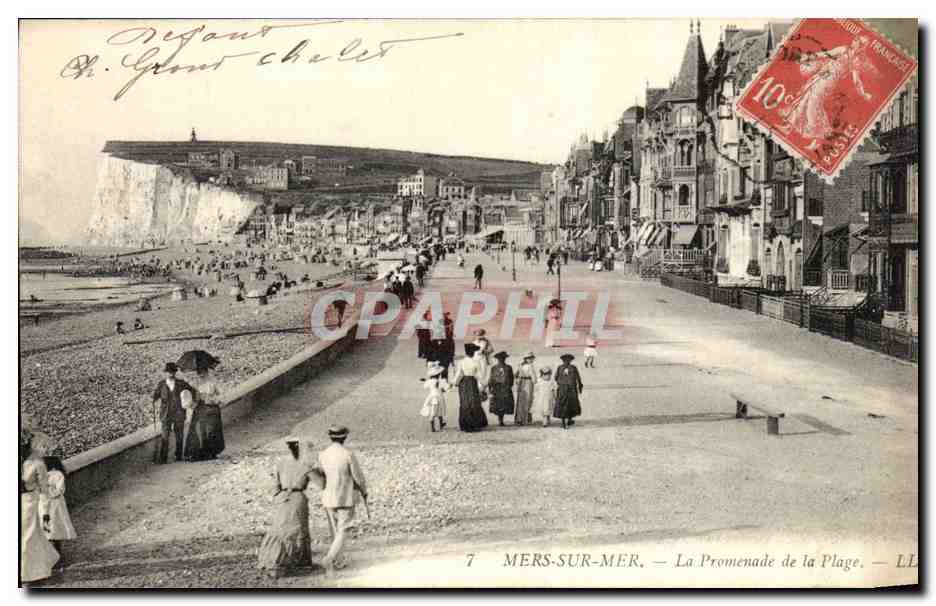 Mers-sur-Mer — La Promenade de la Plage — LL