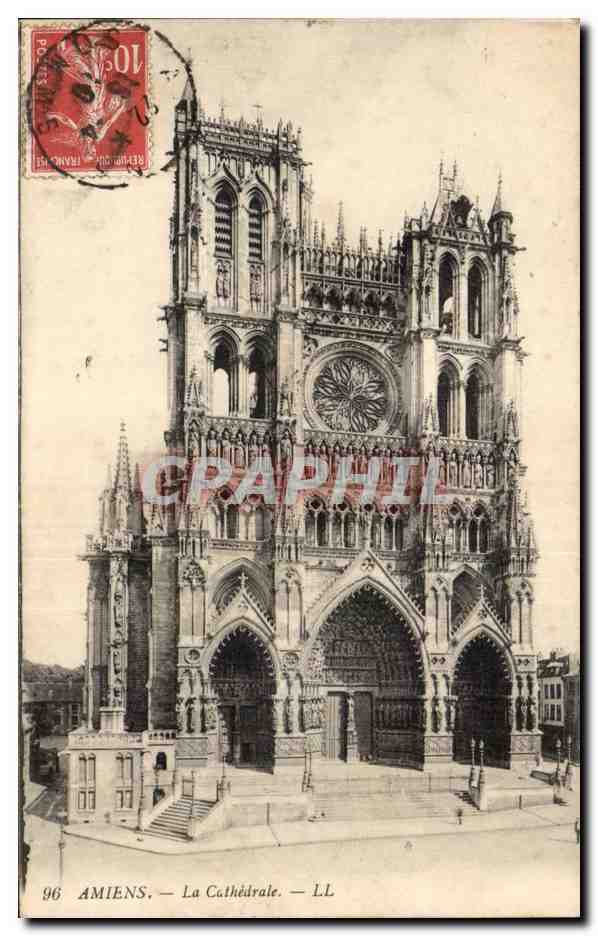 CPA Amiens Cathedrale