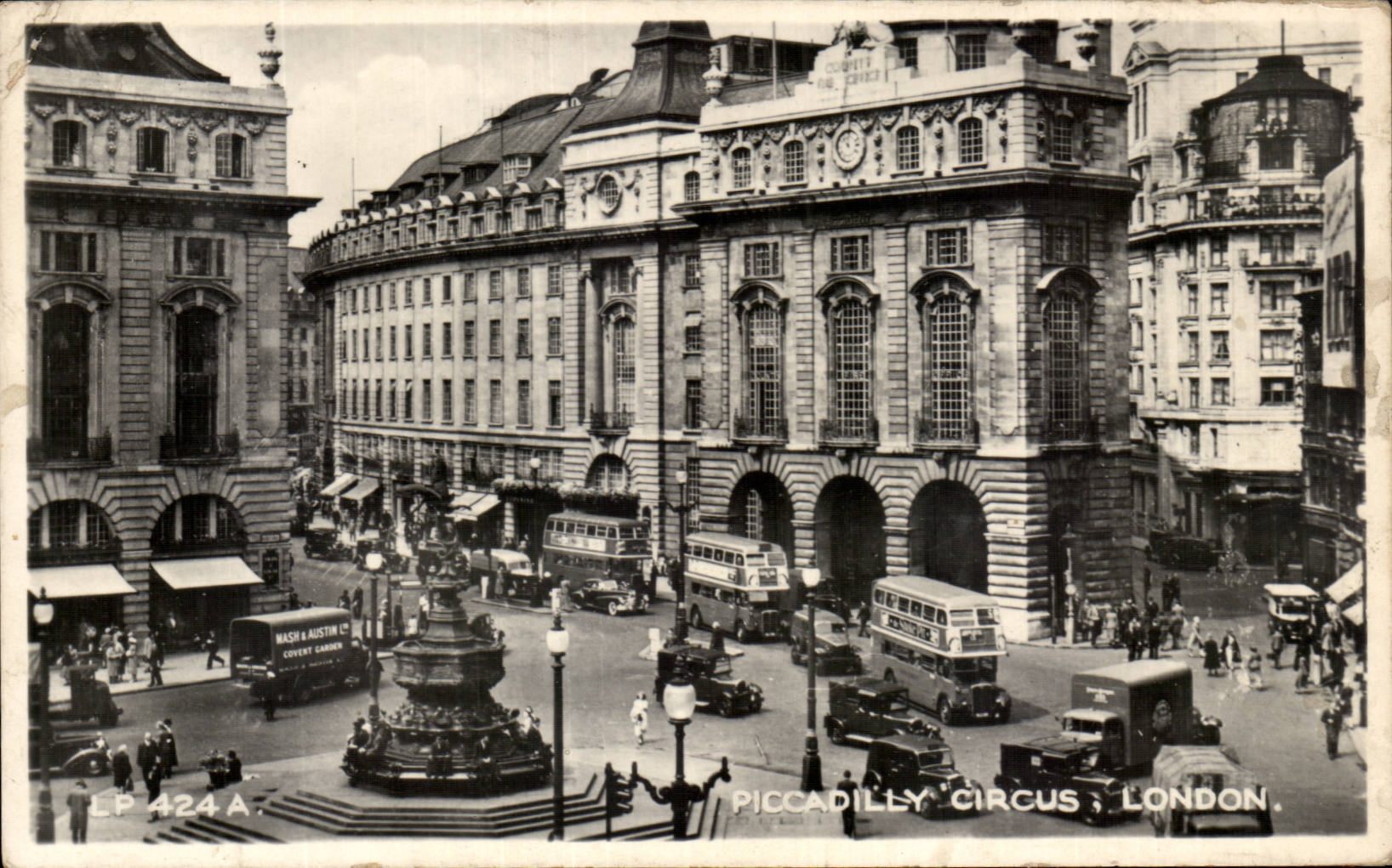 CPA Great Britain Piccadilly Circus London Londres