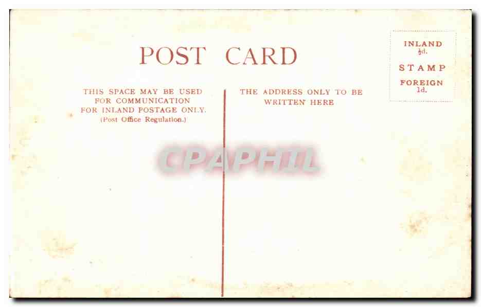 Ely Cathedral CPA  — Rückseite