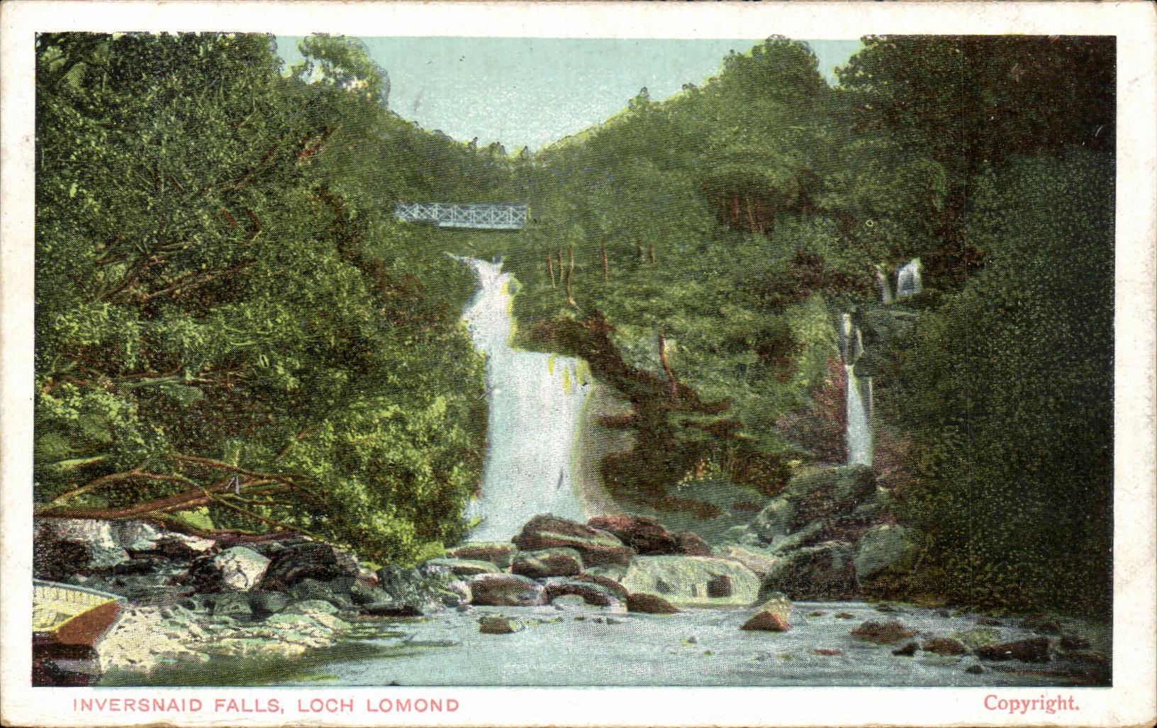 CPA Inversnaid Falls Loch Lomond