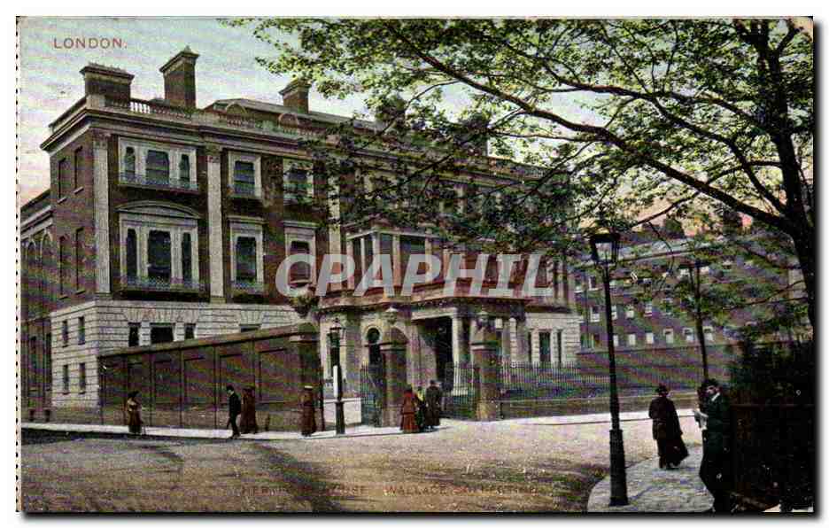 CPA Londres london Hertford House Wallace collection
