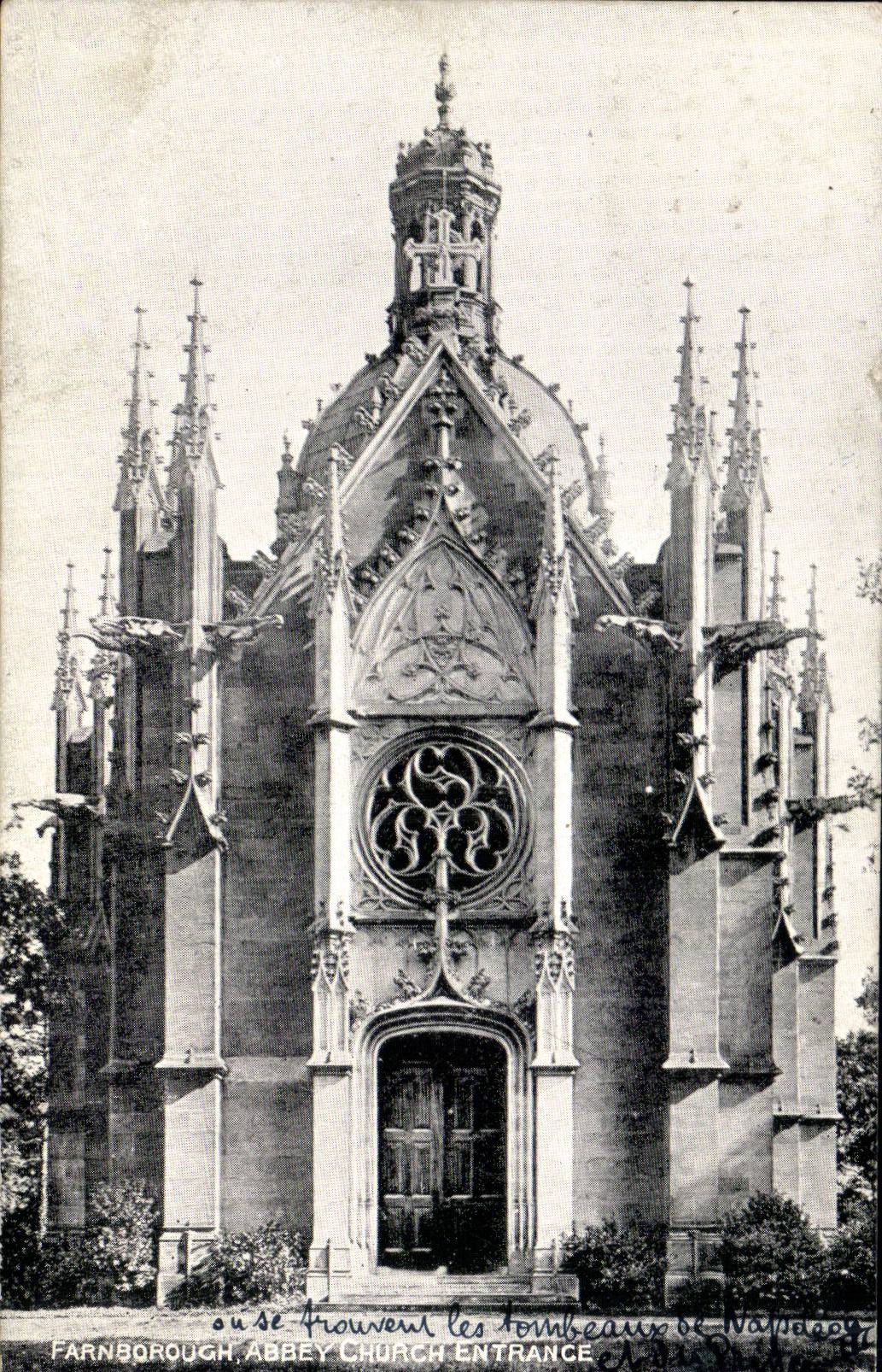 CPA Farnborough Abbey Abbey church entrance