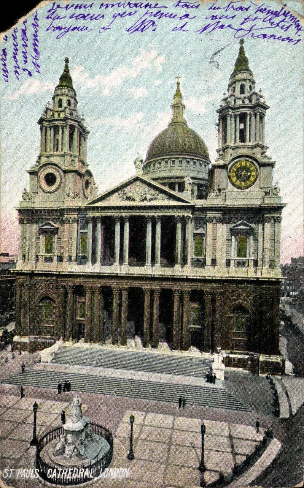 CPA Londres London St paul's cathedral