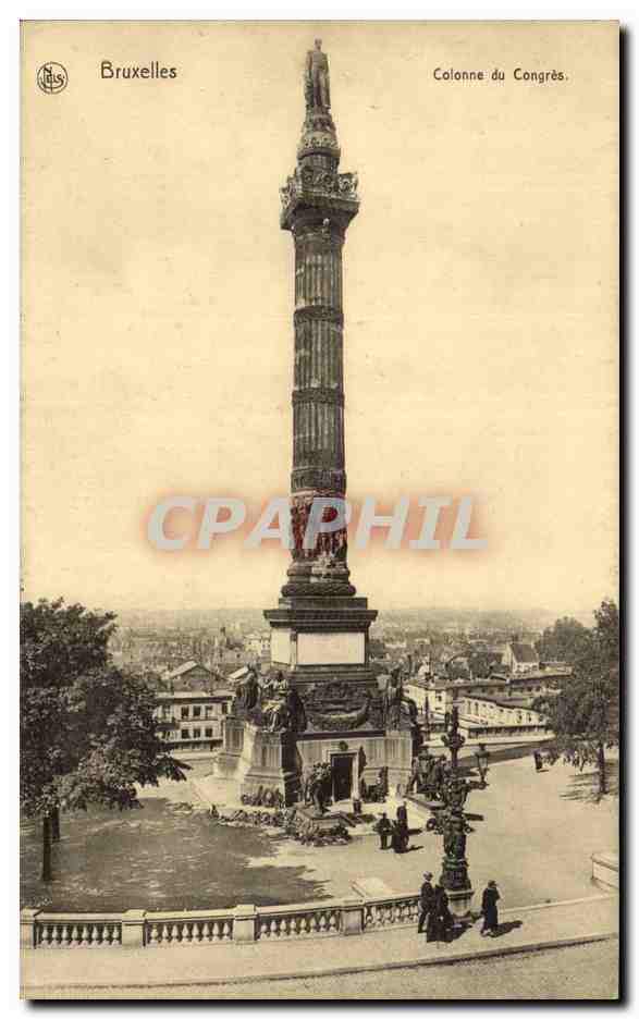 CPA Bruxelles Colonne du congres