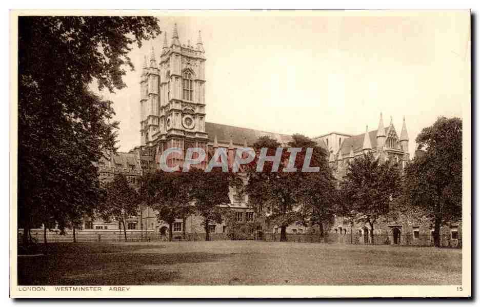 CPA Londres london Westminster Abbey