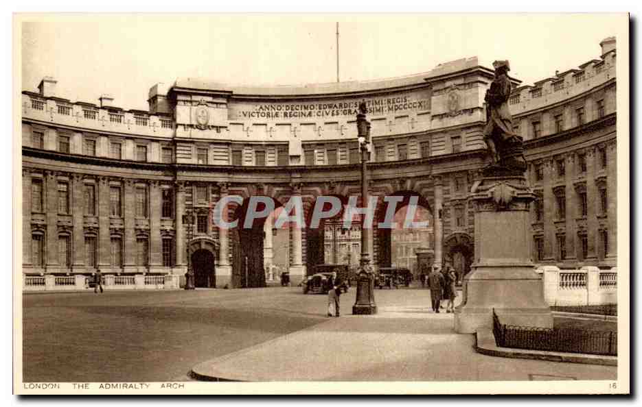 CPA Londres london The admiralty arch