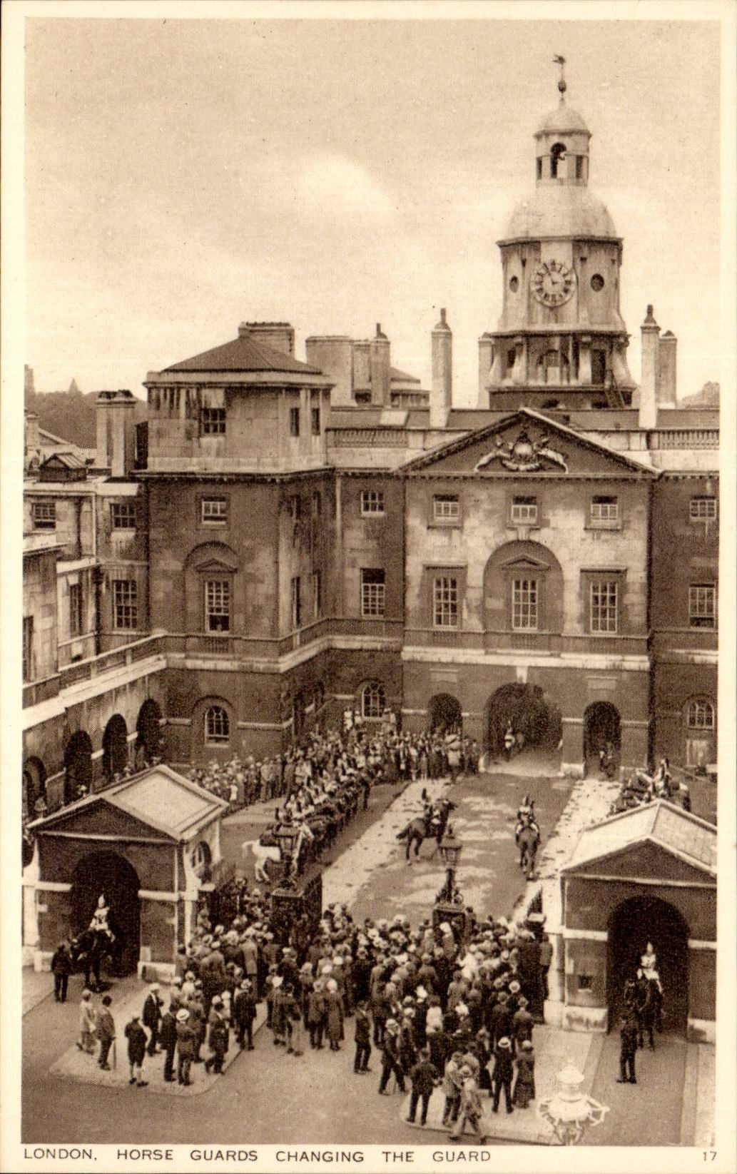 CPA Londres london Horse guards The guard
