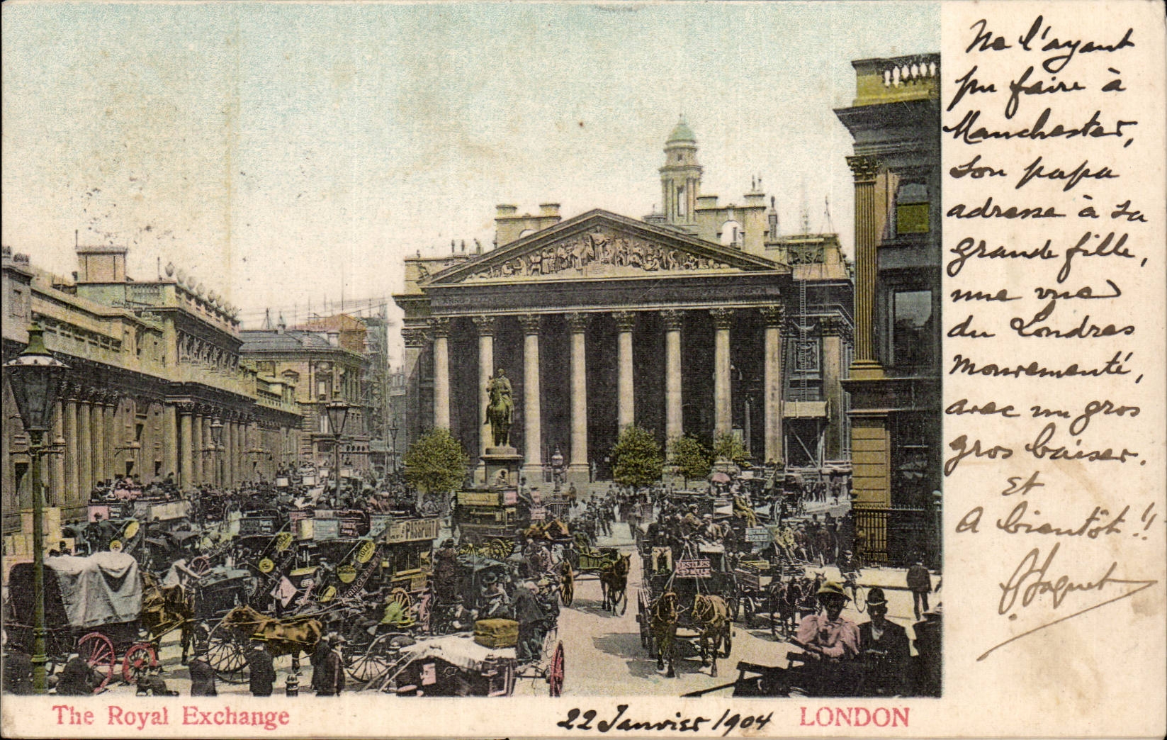 CPA Londres london The Royal Exchange