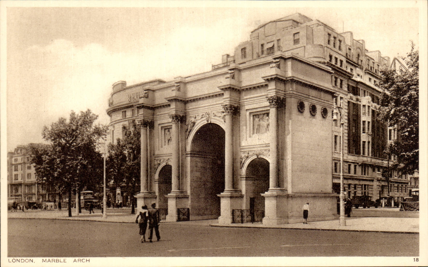 Grande Bretagne London Londres Marble Arch