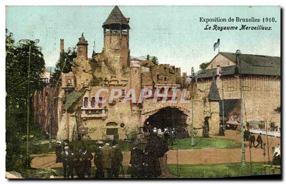 Bruxelles CPA Exposition de 1910 Le royaume merveilleux