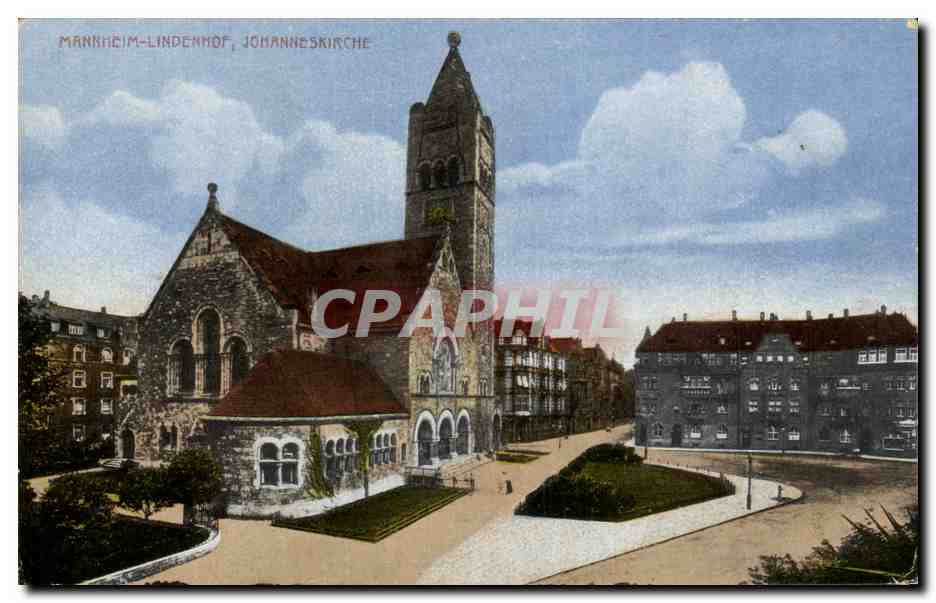 CPA Mannheim Lindenhof Johanneskirche
