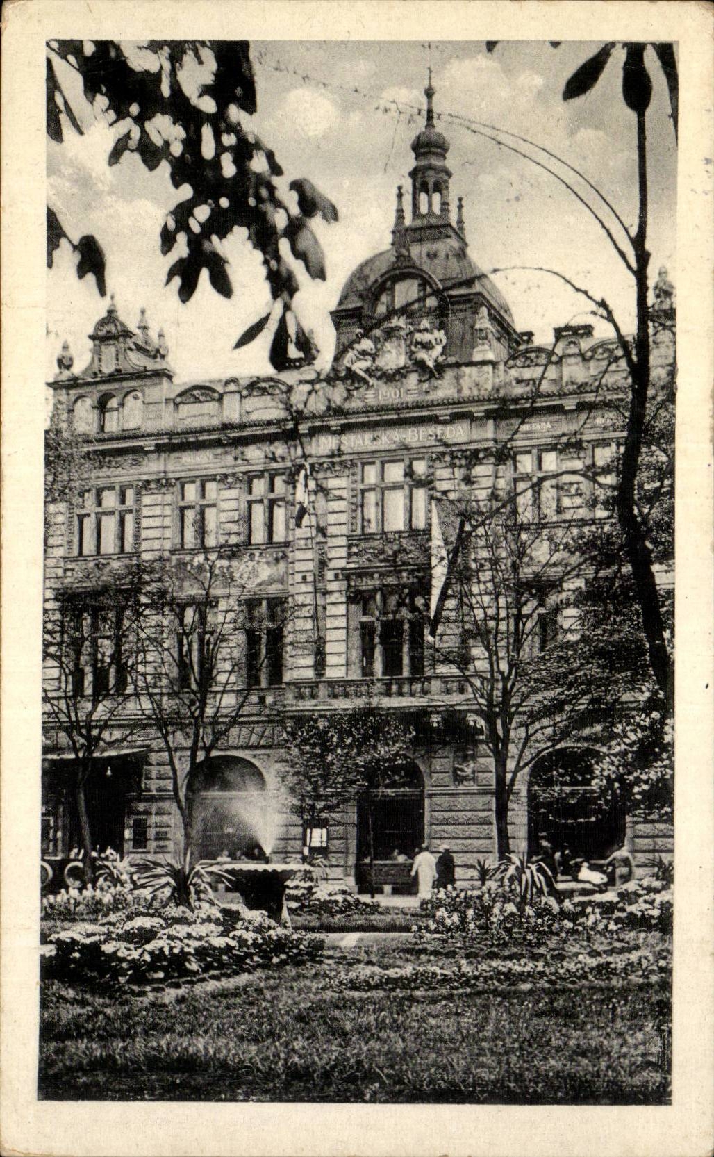 CPA Tchequia Plzen Mestan Beseda