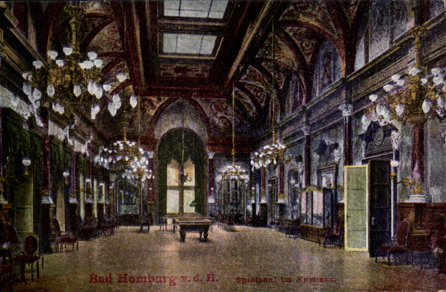 CPA Bad Homburg Spielsaal im Kurhaus