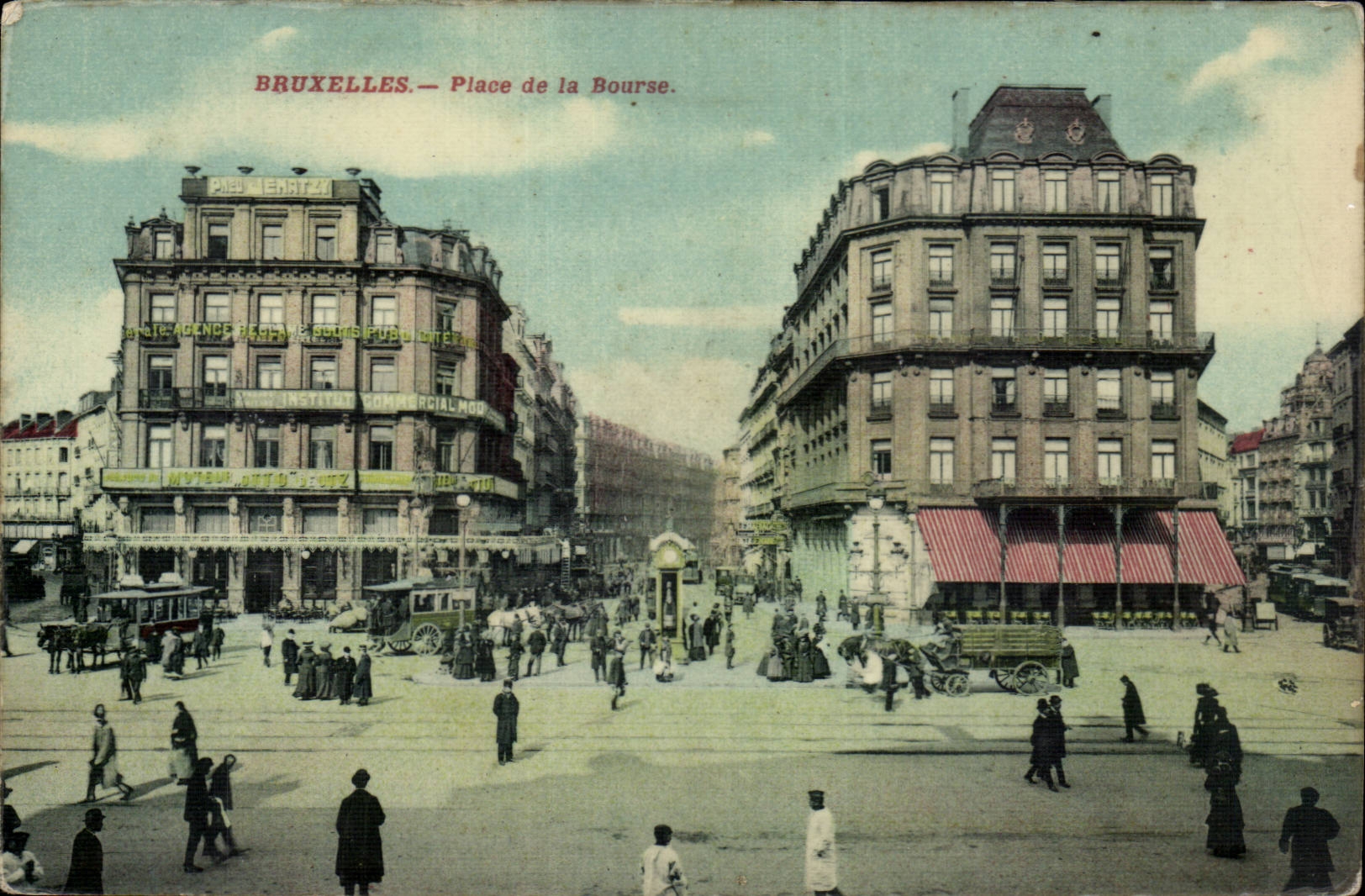 CPA Bruxelles Place de la bourse