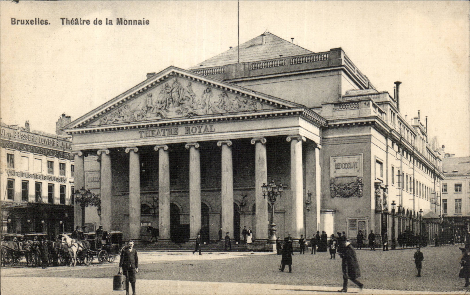 CPA Bruxelles Theatre de la monnaie