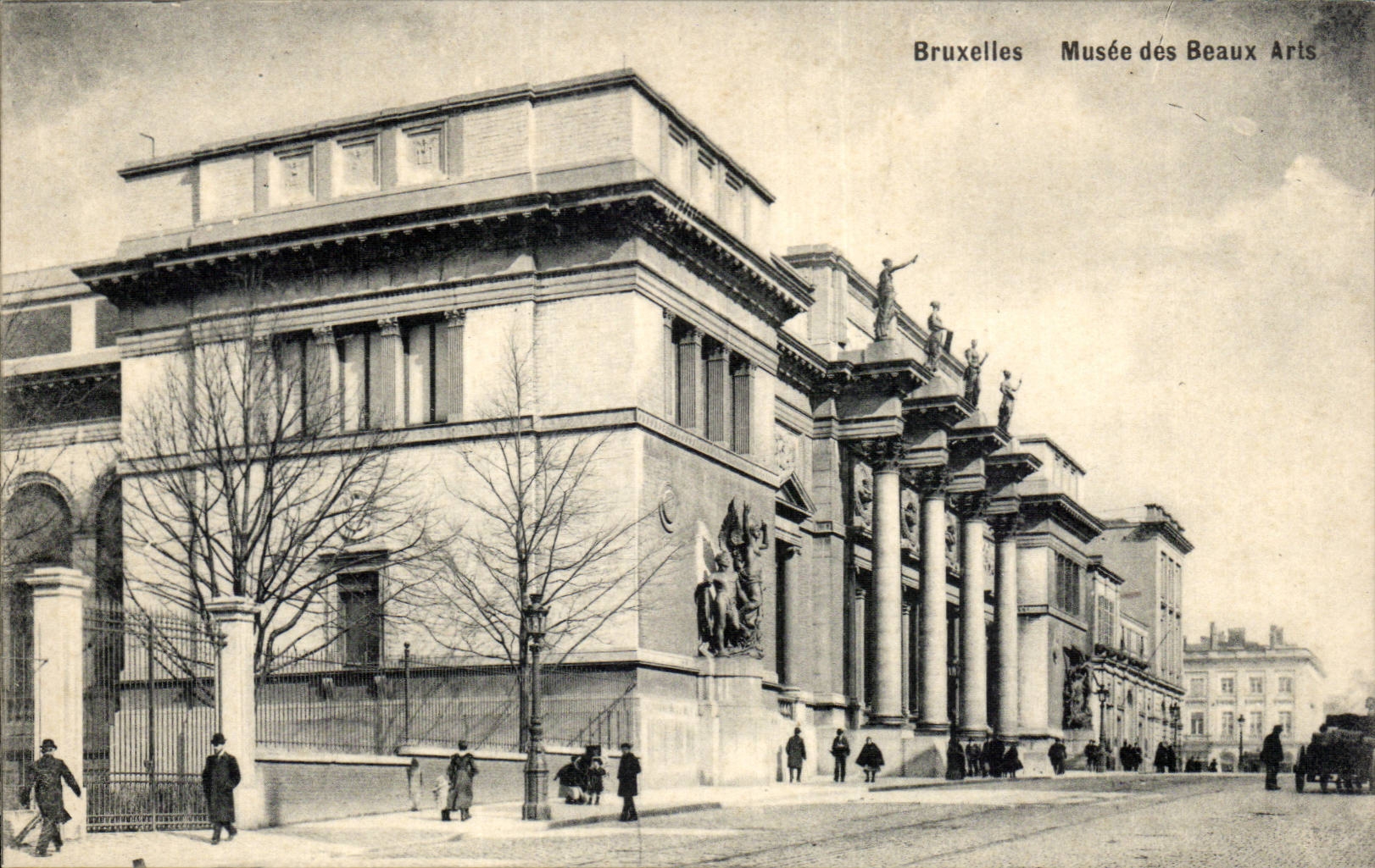 CPA Bruxelles Musee des Beaux Arts