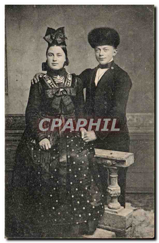 CPA Folklore Costume Allemagne