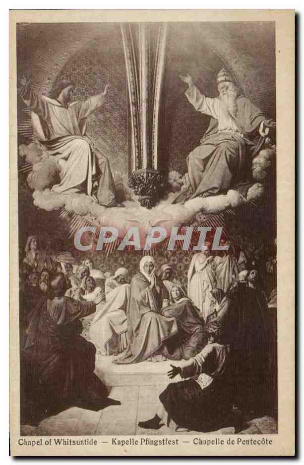 CPA Chapel of Whitsuntide Kapelle Pfingsfest Chapelle de Pentecote