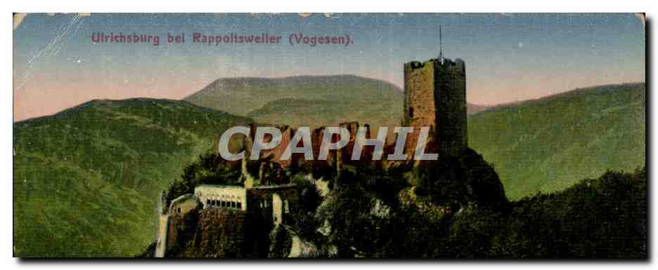 CPA Ulrichsburg bei Rappoltsweller Vogesen
