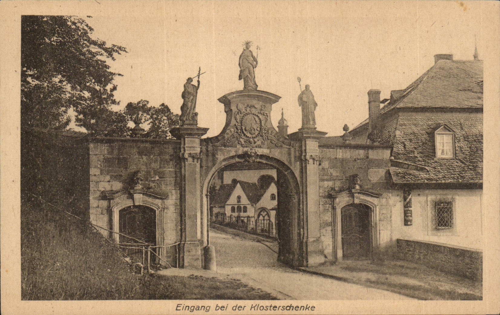 Eingang zum Klosterschenke — Verlag L. Rotlimann, Nr. 18 2424