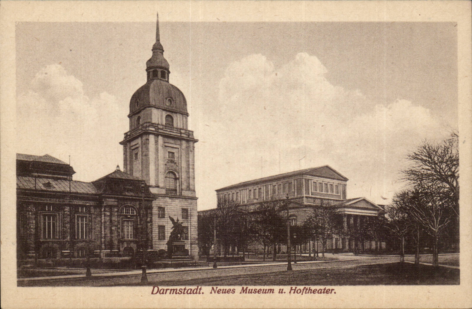 CPA Darmstadt Neues Museum u Hofttheater