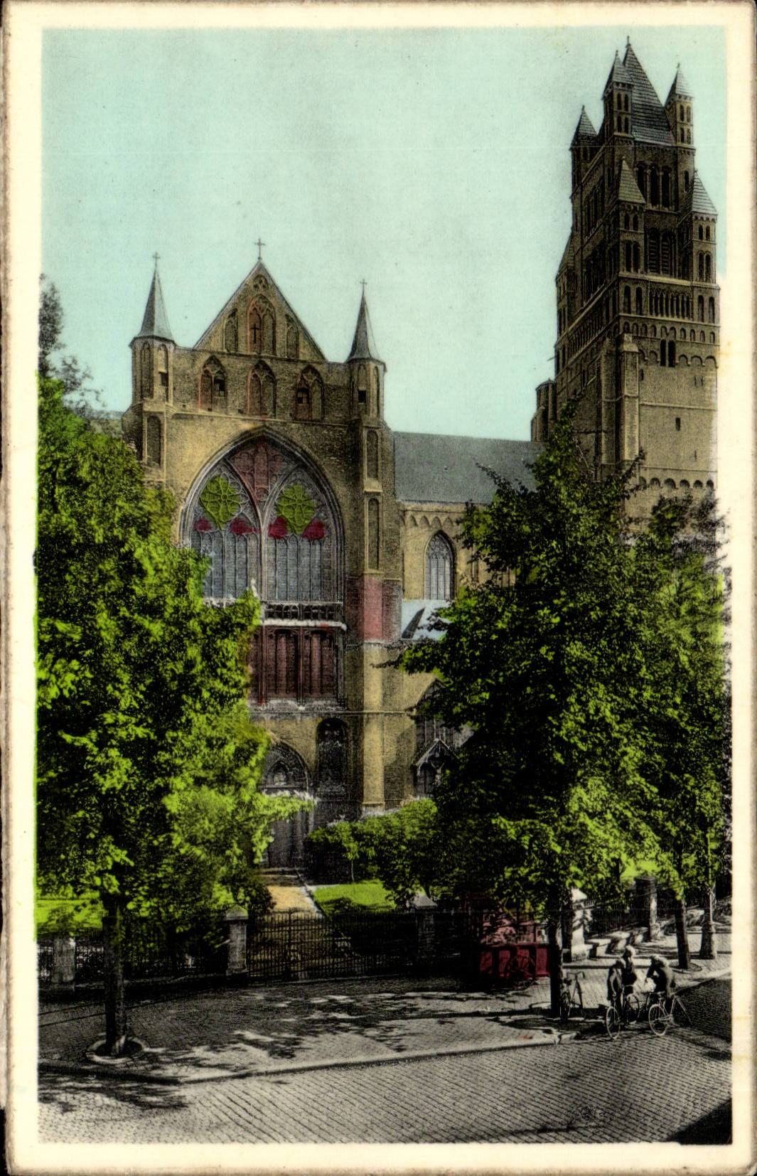 CPA Brugge Cathedrale St Sauveur
