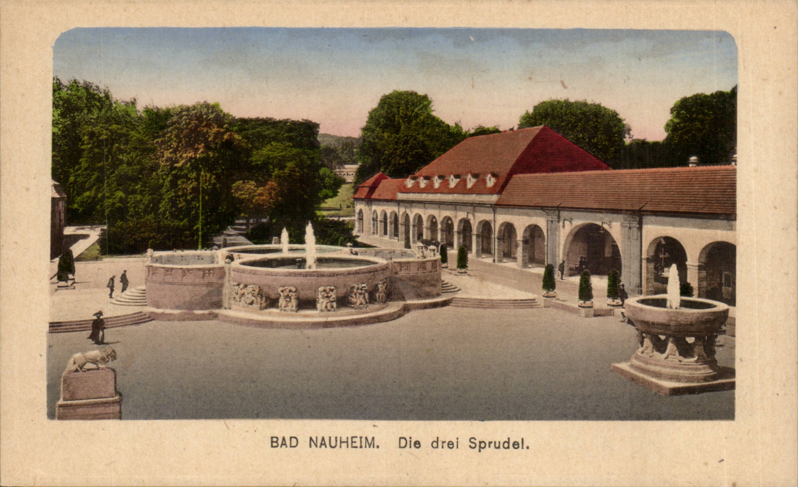 CPA Bad Nauheim Die drei Sprudel