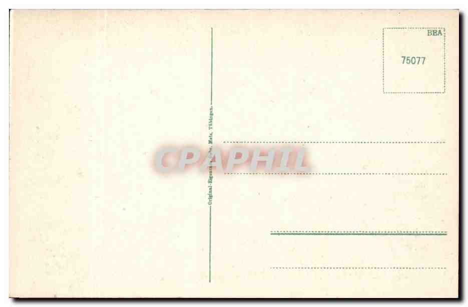 CPA Baden Baden Brunnenbuberl — Verso