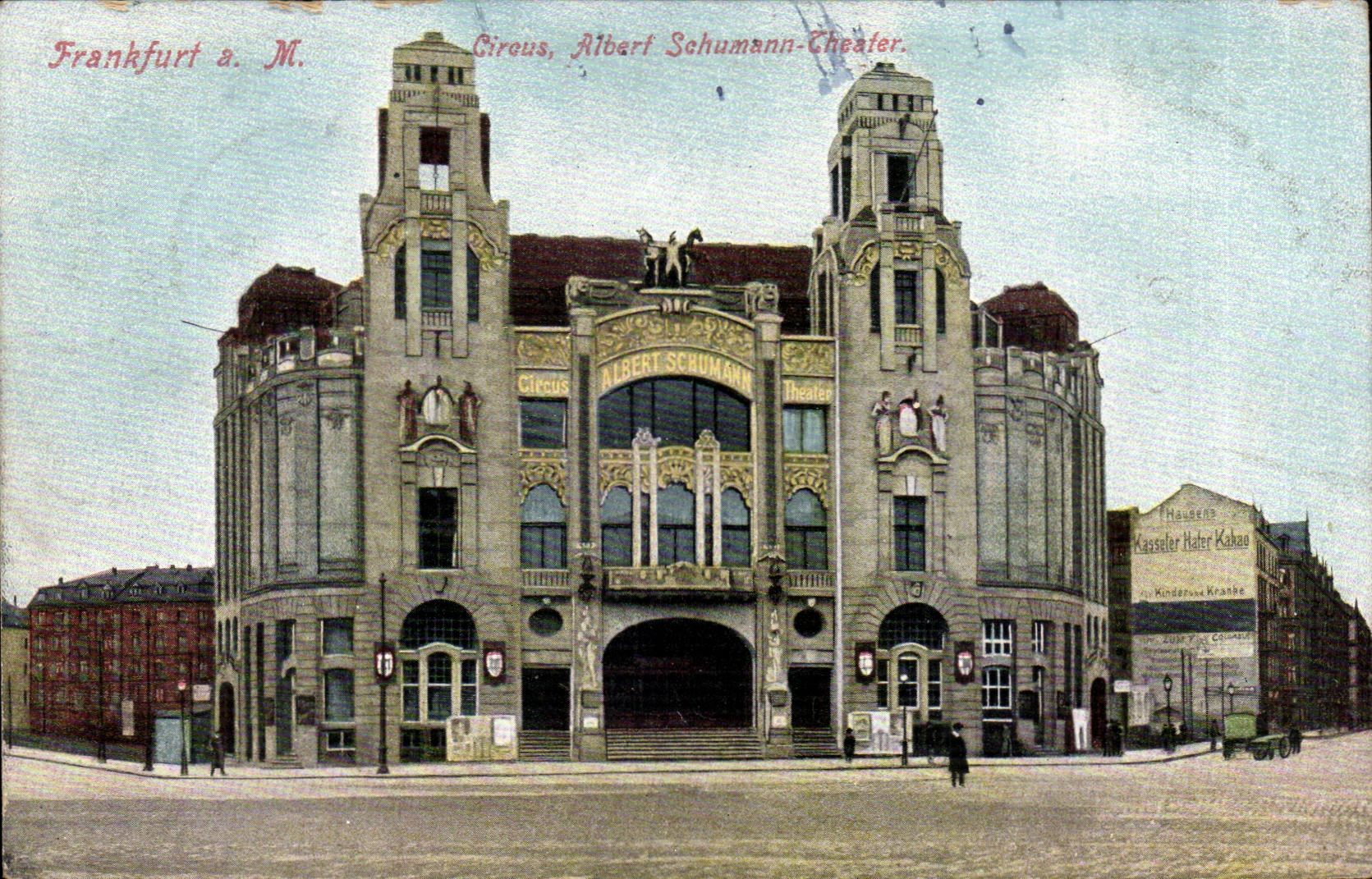 CPA Frankfurt Circus Albert Schumann Theater