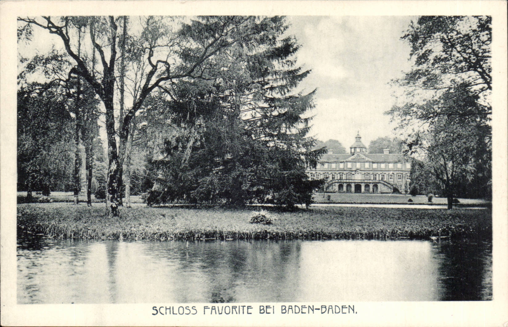 CPA Schloss Favorite bei Baden Baden