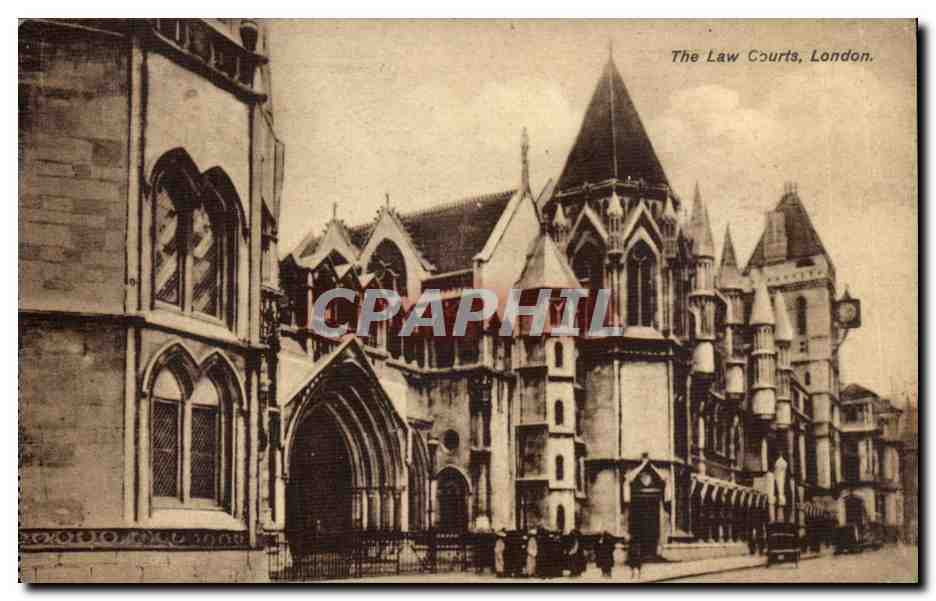 CPA Great Britain Londres london The law courts