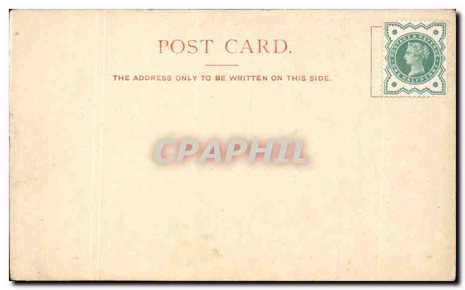 CPA Great Britain Londres london St Paul's cathedrale South Eastern and Chatham and Dover Railway — Rückseite