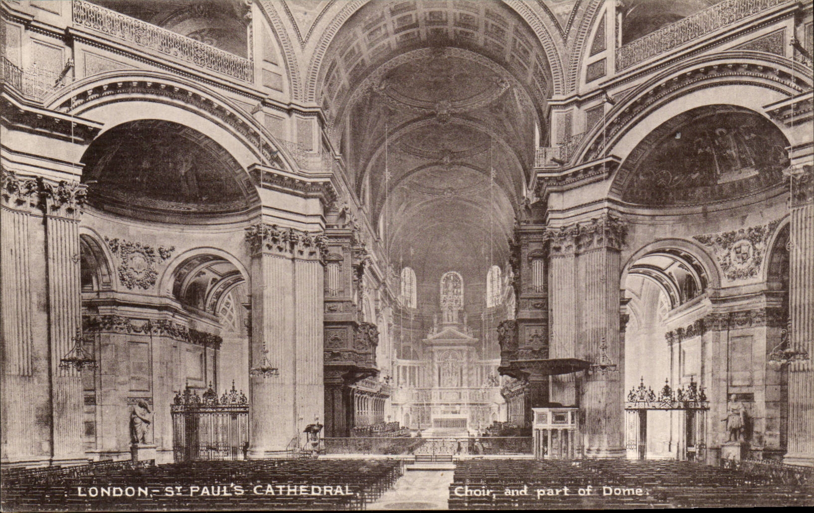 CPA Great Britain Londres london St Paul's Cathedral