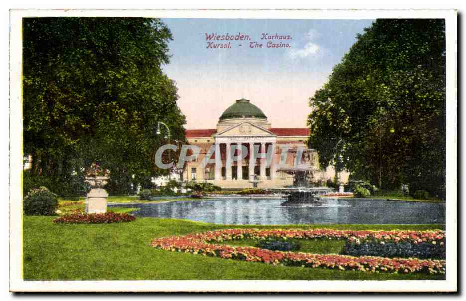 Wiesbaden. Kurhaus. - The Casino.